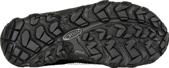 zapatos co Oboz hombres bridger 10\\ aislado impermeable Mar Negro PV48V473